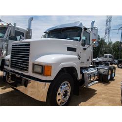 2012 MACK CHU613 T/A TRUCK TRACTOR, VIN/SN:1M1AN09Y3CM009447 - 415 HP MACK MP8 415C ENG, EATON FULLE