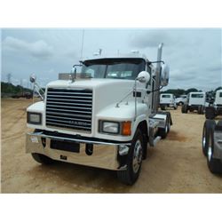 2013 MACK CHU613 T/A TRUCK TRACTOR, VIN/SN:1M1AN07Y3DM012921 - 445 HP MACK MP8 ENG, MACK M-DRIVE AUT