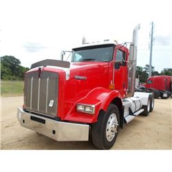 2011 KENWORTH T800 T/A TRUCK TRACTOR, VIN/SN:1XKDD49XXBJ277754 - CUMMINS ISX-450 ENGINE, 10 SPD TRAN