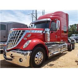 2013 INTERNATIONAL LONE STAR T/A TRUCK TRACTOR, VIN/SN:3HSCXJJR4DN124102 - MAX FORCE DIESEL ENGINE, 