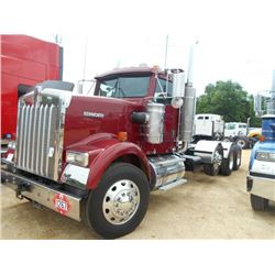 2006 KENWORTH TRI-AXLE TRUCK TRACTOR, VIN/SN:1NKWX4EX06R149062 - CUMMINS ISX475 ENG, 18 SPD TRANS, E