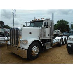 2008 PETERBILT 388 TRI-AXLE TRUCK TRACTOR, VIN/SN:1XPWDBEXX8N763799 - C15 ACERT CAT ENGINE, 18 SPD T