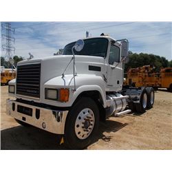 2010 MACK CHU613 T/A TRUCK TRACTOR, VIN/SN:1M1AN09Y0AN006724 - MP8 415C MACK ENGINE, 10 SPD TRANS, 4