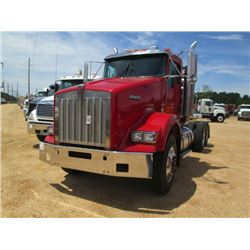 2006 KENWORTH T800 T/A TRUCK TRACTOR, VIN/SN:3BKDL40X66F131088 - ISX CUMMINS ENGINE, 10 SPD TRANS, 4