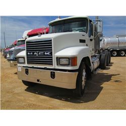 2007 MACK CHN613 TRI-AXLE TRUCK TRACTOR, VIN/SN:1M2AJ07YX7N010766 - MACK DIESEL ENGINE, 18 SPD TRANS
