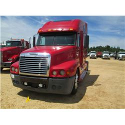 2007 FREIGHTLINER CENTURY T/A TRUCK TRACTOR, VIN/SN:1FUJBBCK67LV91458 - S60 DETRIOT DIESEL ENGINE, A