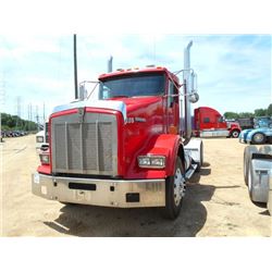 1999 KENWORTH T800 T/A TRUCK TRACTOR, VIN/SN:1XKDD89X0XJ817205 - 475 HP C15 CAT DIESEL ENG, 10 SPD T