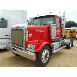 2007 WESTERN STAR T/A TRUCK TRACTOR, VIN/SN:5KJJAECV07PW61439 - MERCEDES BENZ DM460LA ENG, 10 SPD TR