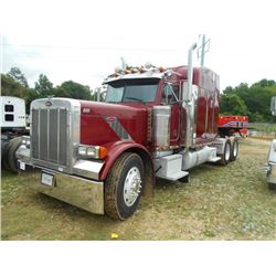 2000 PETERBILT 379 T/A TRUCK TRACTOR, VIN/SN:1XP5D69X5YN489098 - 18 SPD TRANS, 38K REARS, 12K FRONT,