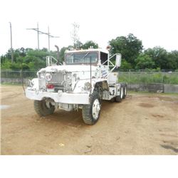 KAISER M52A2 TRUCK TRACTOR, VIN/SN:9524-14552 - 5 TON, 6X6, DIESEL ENGINE, 5 SPD TRANS, 11.00-20 TIR