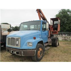 2004 FREIGHTLINER FL70 S/A KNUCKLE BOOM TRUCK, VIN/SN:1FYABTAK74HM35335 - CAT DIESEL ENGINE, AUTO SH