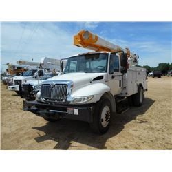 2009 INTERNATIONAL DURA STAR 4300 S/A BUCKET TRUCK, VIN/SN:1HTMMAAM89H059828 - IHC MAXXFORCE ENGINE,