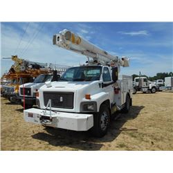 2008 CHEVROLET C8500 S/A BUCKET TRUCK, VIN/SN:1GBM8C1B78F417527 - ISUZU DIESEL ENGINE, AUTO SHIFT TR