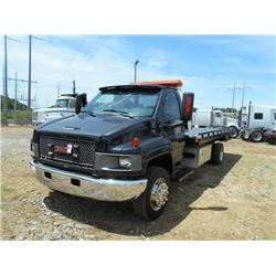 2005 GMC C4500 S/A ROLL BACK TRUCK, VIN/SN:1GBJ5C1275F502312 - DURAMAX DIESEL ENGINE, AUTO TRANS, WI