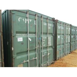 20' STEEL SHIPPING CONTAINER
