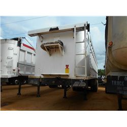 2006 BENSON TRI-AXLE ALUMINUM DUMP TRAILER, VIN/SN:5DMDSAGC96M001131 - 35', ELEC TARP, 11R24.5 TIRES