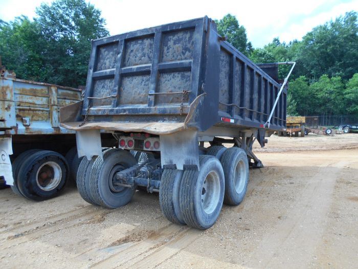1994 PALMER T/A DUMP TRAILER, VIN/SN1P92ZHS25RA003487 24' LONG, TARP