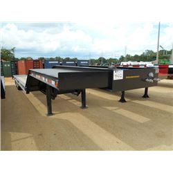 2016 (UNUSED) PITTS 42' LOWBOY T/A TRAILER VIN/SN:5JYLB2521HPH02459 MOTOR GRADER RAMP, 5' DOVETAIL F