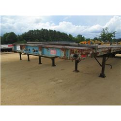 1993 CLARK 45' T/A FLATBED TRAILER, VIN/SN:1CD2L4528PA004514 - 11R24.5 TIRES