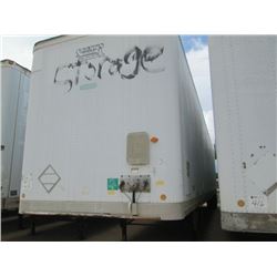 1997 PINES 53' T/A VAN TRAILER, VIN/SN:1PNV532B8FH202931 - BARN DOORS, 295/75R22.5 TIRES ON STEEL DI
