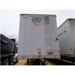 1998 TRAILMOBILE 53' T/A VAN TRAILER, VIN/SN:1PTO1JAH4W6005683 - BARN DOOR, 295/75R22.5 TIRES ON STE