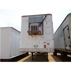 1986 GREAT DANE 726T21B 45' OFFICE TRAILER, VIN/SN:1GRAA9026GS097801 - TRANE A/C UNIT, ROLL UP DOOR,