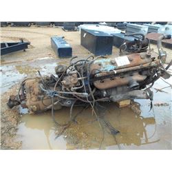 DETROIT DEISEL ENGINE W/TRANSMISSION