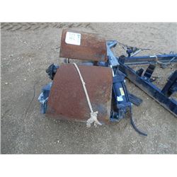 1 LOT (2) HYDRAULIC HOPPER DOORS