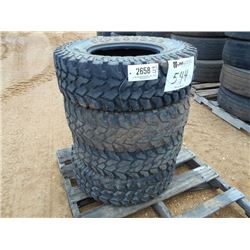 1 LOT (4) 30X9.50R15LT