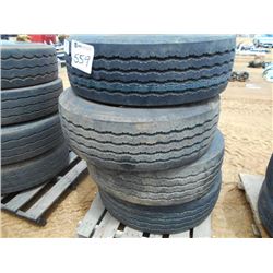 1 LOT (4) 365/80R20 TIRES