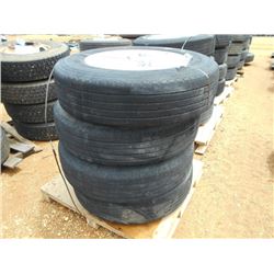 1 LOT (4) 285/75R24.5 TIRES & RIMS Page 36  Lot Num.             Description