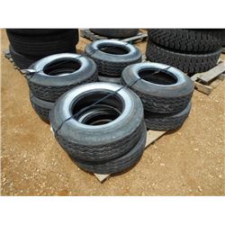 1 LOT (8) 8-14.5 TIRES