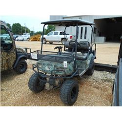 BAD BOY BB-AMS4 4X4 GOLF CART, VIN/SN:TA25 - TA25, ELECTRIC, FRONT RACK, REAR SEAT, CANOPY