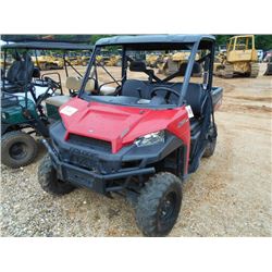 2014 POLARIS S70 EFT RANGER 4X4 UTV, VIN/SN:3NSRTA575FG506632 - METER READING 481 HOURS