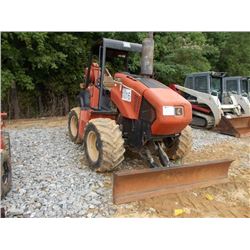 2004 DITCH WITCH RT95 4X4 TRENCHER, VIN/SN:5Y0865 - FRONT BLADE, CANOPY, METER READING 741 HOURS