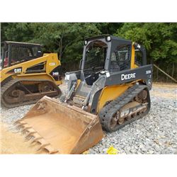 2012 JOHN DEERE 323D SKID STEER LOADER, VIN/SN:224198 - TRACK TYPE, CANOPY, GP BUCKET, METER READING