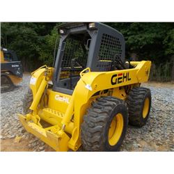 GEHL 7800 SKID STEER LOADER, VIN/SN:901706 -CANOPY, METER READING 1,330 HOURS