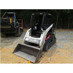 2011 TEREX PT30 SKID STEER LOADER, VIN/SN:05310 - TRACK TYPE, GP BUCKET, CANOPY, METER READING 1,019