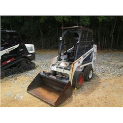 2008 BOBCAT S70 SKID STEER LOADER, VIN/SN:A3W611371 - GP BUCKET, CANOPY, METER READING 1,526 HOURS