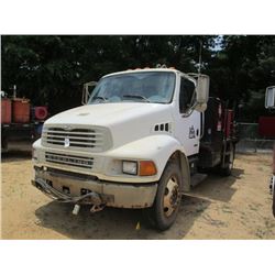 2002 STERLING ACTERRA FUEL & LUBE TRUCK, VIN/SN:2FZAAHBV22AJ69794 - CUMMINS ENG, A/T, 14' FLATBED BO