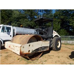 2006 INGERSOLL-RAND SD-100DTF VIBRATORY ROLLER, VIN/SN:190779 - 84" SMOOTH DRUM, CANOPY, METER READI