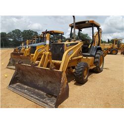 JOHN DEERE 310E 4X4 LOADER BACKHOE, VIN/SN:889373 - GP BUCKET, 24" HOE BUCKET, QUICK COUPLER, CANOPY