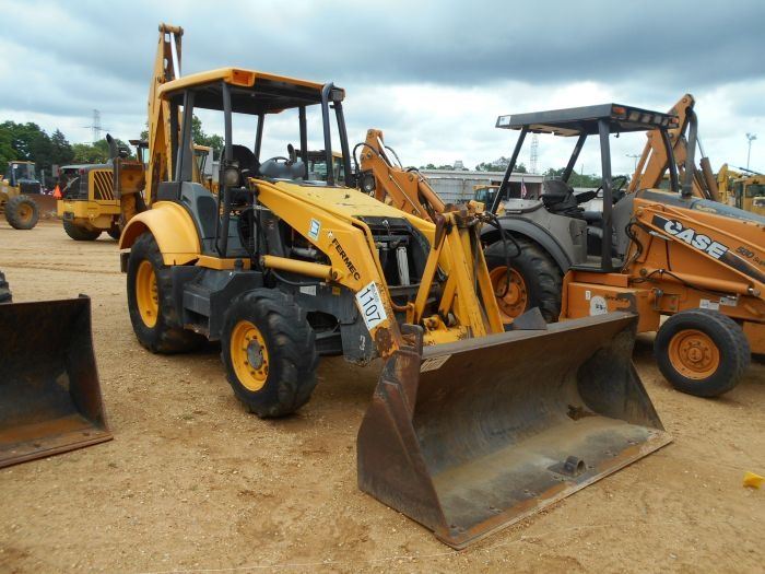 Fermec Loader Bucket FERMEC 4X4 LOADER BLACKHOE, VIN/SN:B44SR0Y7CM1879 - GP BUCKET, CANOPY ...