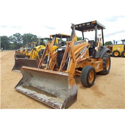 2008 CASE 580SM SERIES 3 LOADER BACKHOE, VIN/SN:N8C504941 - GP BUCKET, 30" HOE BUCKET, CANOPY, METER