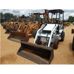 BOBCAT B100 LOADER BACKHOE, VIN/SN:570111103 - GP BUCKET, AUX HYDS, 12" HOE BUCKET, QUICK COUPLER, M