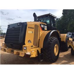 2011 CAT 980K WHEEL LOADER, VIN/SN:W7K00402 - GP BUCKET, LINCOLN AUTO LUBE, BACKUP CAMERA, ECAB W/AI