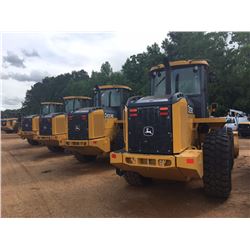 2015 JOHN DEERE 544K WHEEL LOADER, VIN/SN:666858 - GP BUCKET QUICK COUPLER, FORKS, ECAB W/AIR, 20.5R