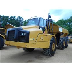 2012 CAT 740B ARTICULATED DUMP, VIN/SN:T4R00728 - AUTO LUBE, ECAB W/AIR, 29.5-25 TIRES, METER READIN