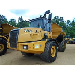 2011 JOHN DEERE 300D SERIES II ARTICULATED DUMP, VIN/SN:638656 - AUTO LUBE, ECAB W/AIR, 750-65R25 TI