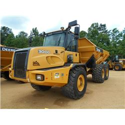 2011 JOHN DEERE 300D SERIES II ARTICULATED DUMP, VIN/SN:638587 - AUTO LUBE, ECAB W/AIR, 750-65R25 TI